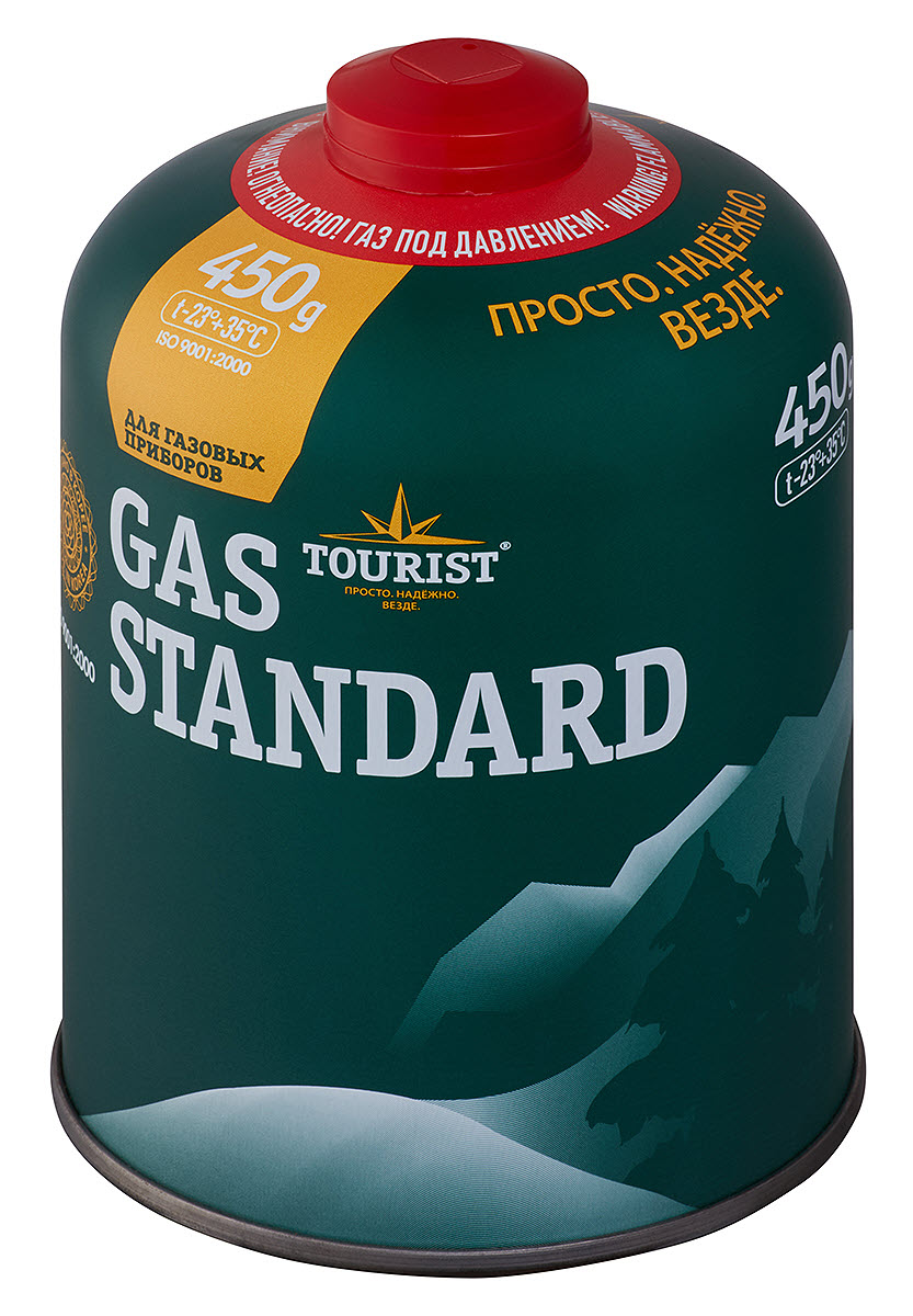 Газ Tourist Standard резьба 450гр