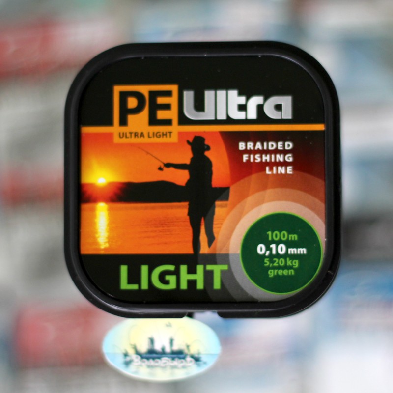 Плетенка PE Ultra Light 0.14 100м