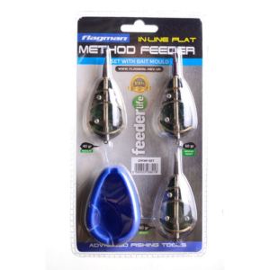 Набор кормушек Flagman Method 40gr+50gr+60gr+Mould