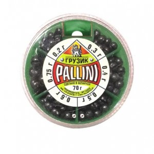 Набор грузов-дробинок Pallini 70гр